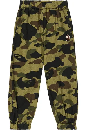 BAPE Bape CamoÂ® cotton sweatpants
