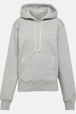 Saint Laurent Cotton fleece hoodie