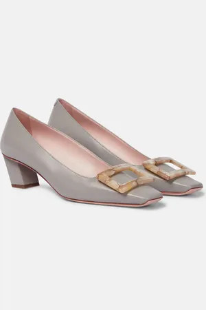 Roger Vivier Belle Vivier leather pumps