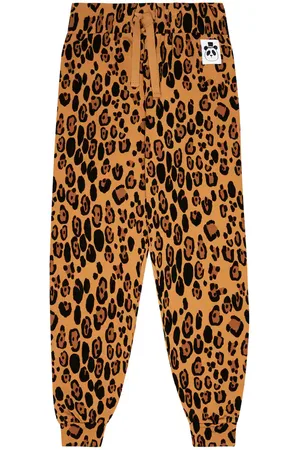 Mini Rodini Basic Leopard jersey sweatpants