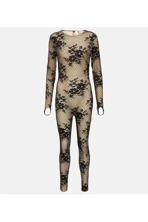 x N21 cutout bodysuit in black - Wolford