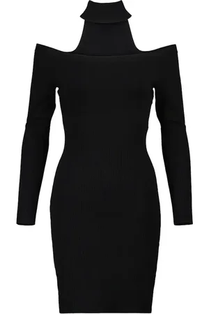 Simkhai Juliana cutout ribbed-knit minidress