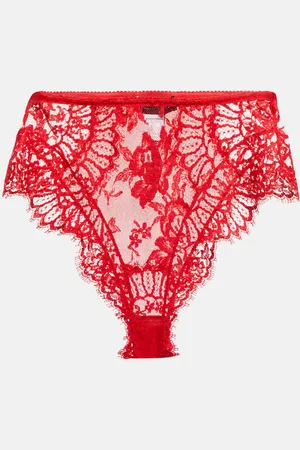 Dolce & Gabbana High-rise lace briefs