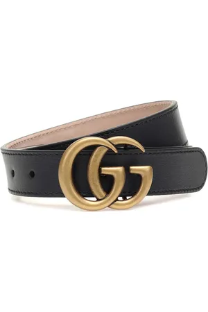 Gucci GG leather belt