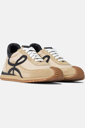 Loewe Flow Runner suede sneakers