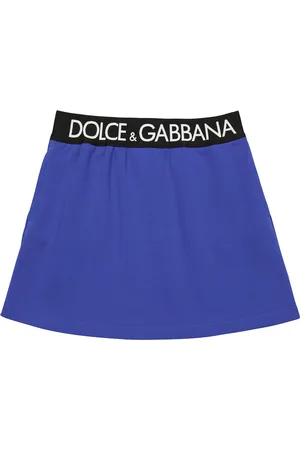 Dolce & Gabbana Logo cotton jersey skirt