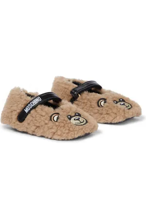 Moschino Baby Teddy ballet flats