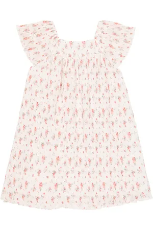 Tartine Et Chocolat Floral cotton-blend dress