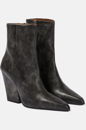 PARIS TEXAS Jane leather ankle boots