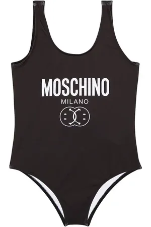 Moschino Logo printed swimsuit
