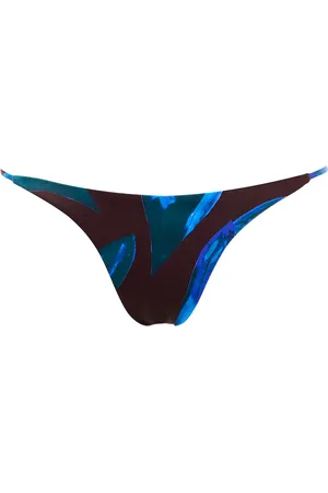 Louisa Ballou Printed bikini bottoms