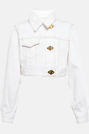 Ganni Cropped denim jacket