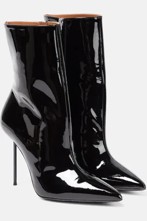 PARIS TEXAS Lidia patent leather ankle boots