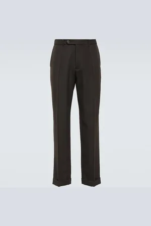 The Row Seth wool straight pants