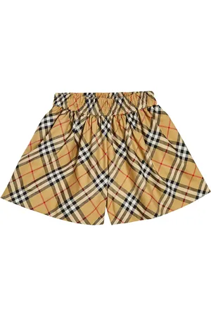 Burberry Burberry Check cotton-blend shorts