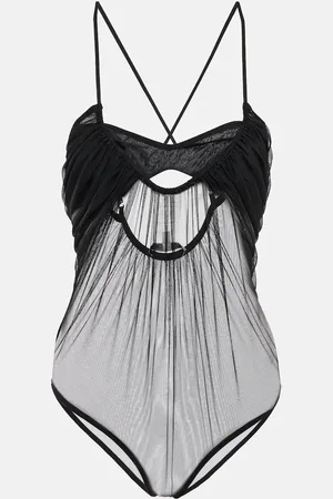 Nensi Dojaka Cutout tulle bodysuit