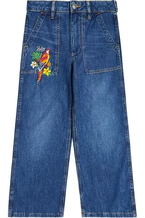 Ralph Lauren Embroidered denim jeans