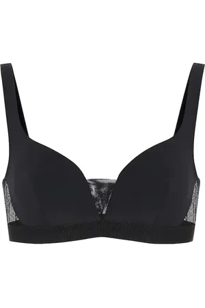 Stella McCartney Mesh-trimmed bikini top