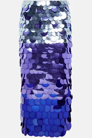 Simkhai Elvira sequined midi skirt
