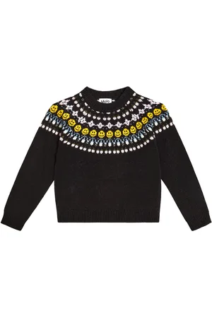 Molo Gretchen intarsia wool-blend sweater