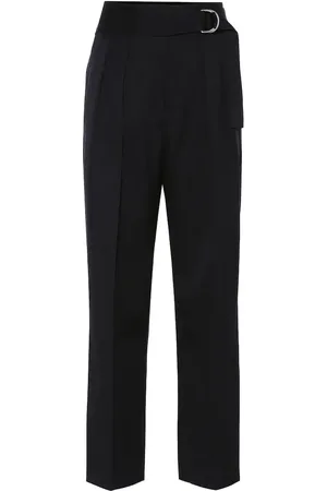 Jil Sander High-rise straight wool pants