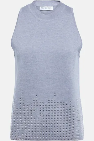 J.W.Anderson Embellished wool top