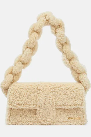 Jacquemus Le Bambidou shearling shoulder bag