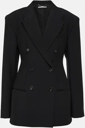 Stella McCartney Double-breasted wool blazer
