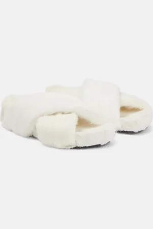 Jil Sander Shearling sandals