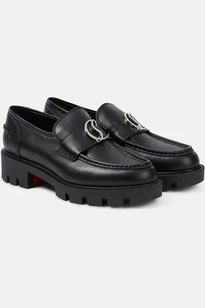 Christian Louboutin CL Moc Lug leather loafers