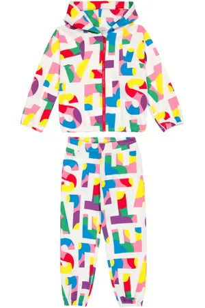 Stella McCartney Printed sweatshirt and sweatpants set