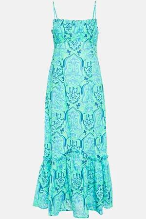 RIXO London Sorcha printed cotton midi dress