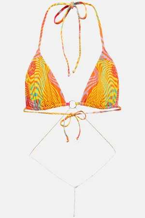 Bananhot Chain printed bikini top