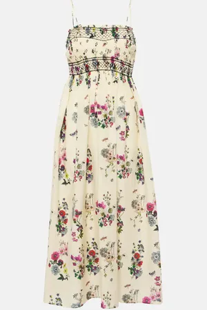 ERES Soliflore floral midi dress