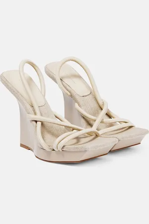 Gia Borghini Rosie 39 leather wedges