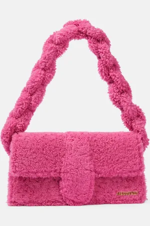 Jacquemus Le Bambidou shearling shoulder bag