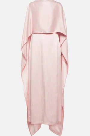 GABRIELA HEARST Caped silk satin gown