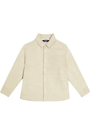 Jacquemus La Chemise Boulanger linen and cotton shirt
