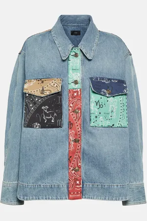 Alanui The Twelve Signs denim overshirt
