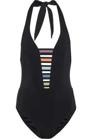 Karla Colletto Beatrix halterneck swimsuit