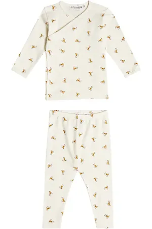 BONPOINT Baby Timao cotton top and pants set