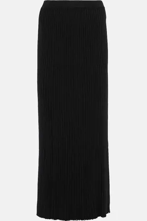 GABRIELA HEARST Tereja wool and silk midi skirt