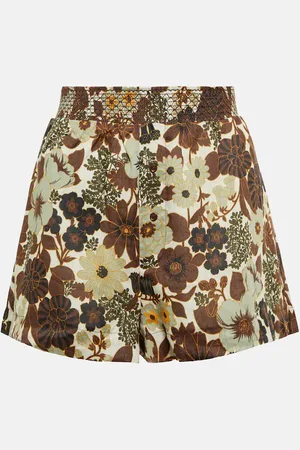 SIR Constantine floral ramie shorts