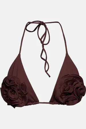 MAGDA BUTRYM AppliquÃ© bikini top