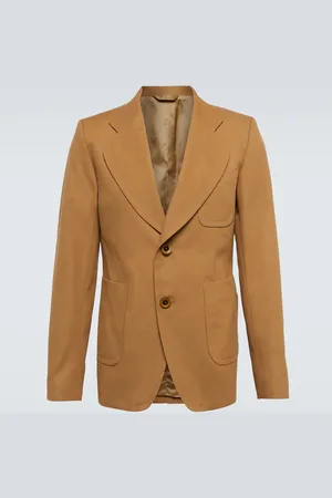 WALES BONNER Starline cotton and cashmere blazer