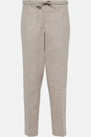 Jil Sander Wool cropped straight pants