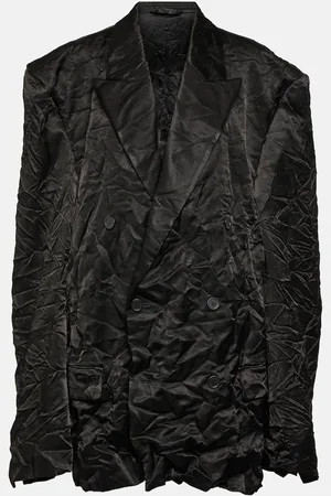 Balenciaga Steroid oversized satin blazer