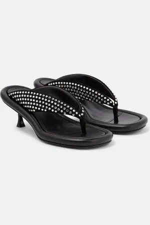 J.W.Anderson Embellished leather sandals