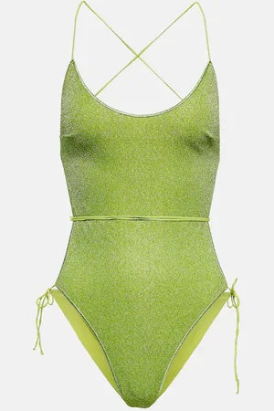 Oseree OsÃ©ree LumiÃ¨re self-tie swimsuit