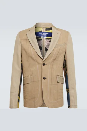 JUNYA WATANABE Printed cotton and linen blazer